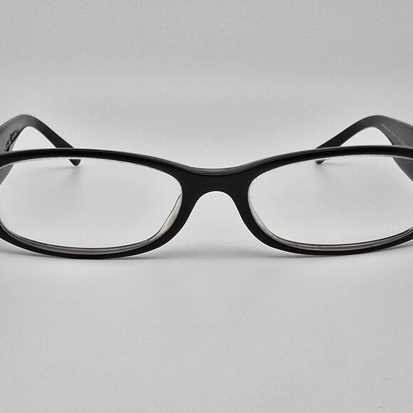 Chanel 3155-H c 1103 Collection Perle Black Eyeglasses Frame w/ Case Italy 53mm - Picture 2 of 16